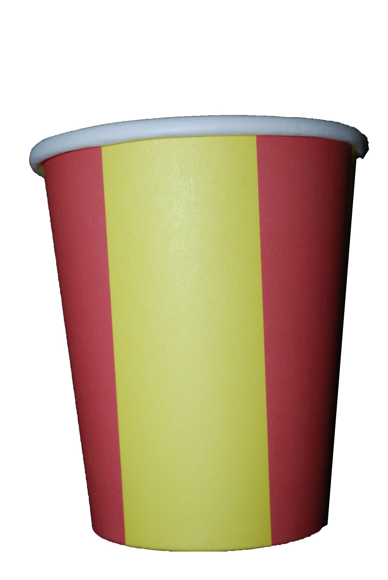 BARDAK KARTON SARI KIRMIZI  8 Lİ