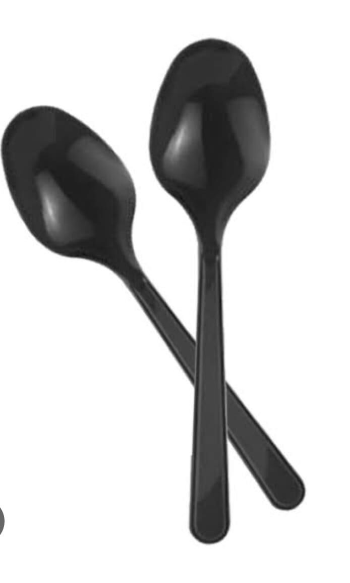 KAŞIK RENKLİ 20 Lİ SİYAH