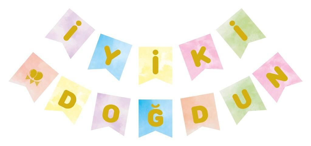 OYNAR YAZI KIRLANGIÇ İYİKİ DOĞDUN RENKLİ