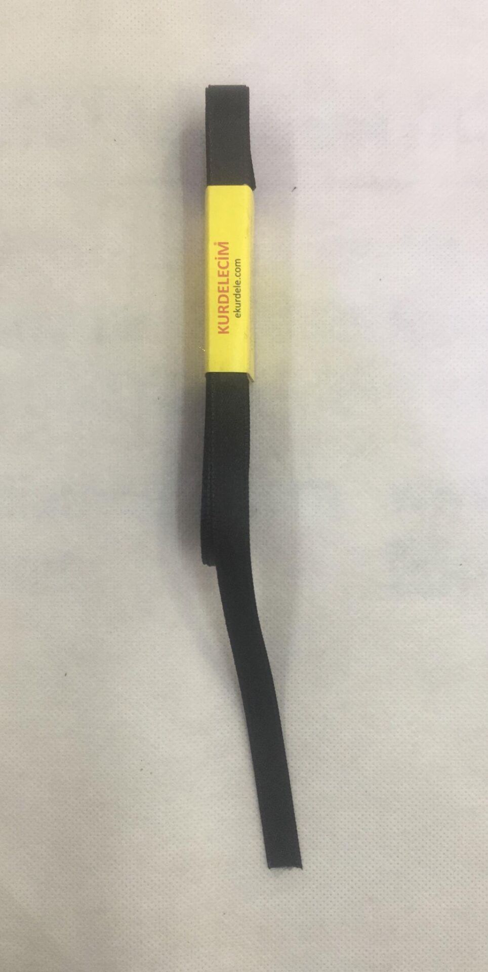 KURDELE SATEN SİYAH 10 MT 1 CM