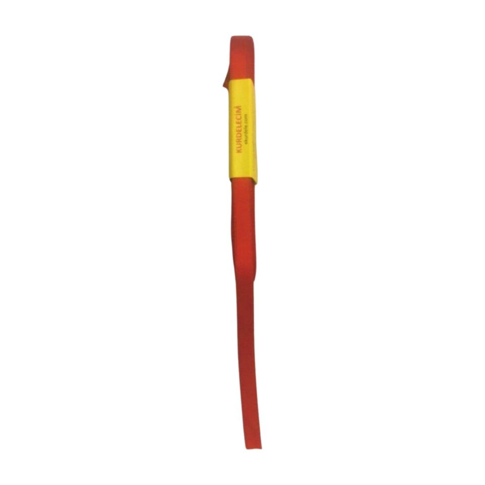 KURDELE SATEN KIRMIZI 10 MT 1 CM