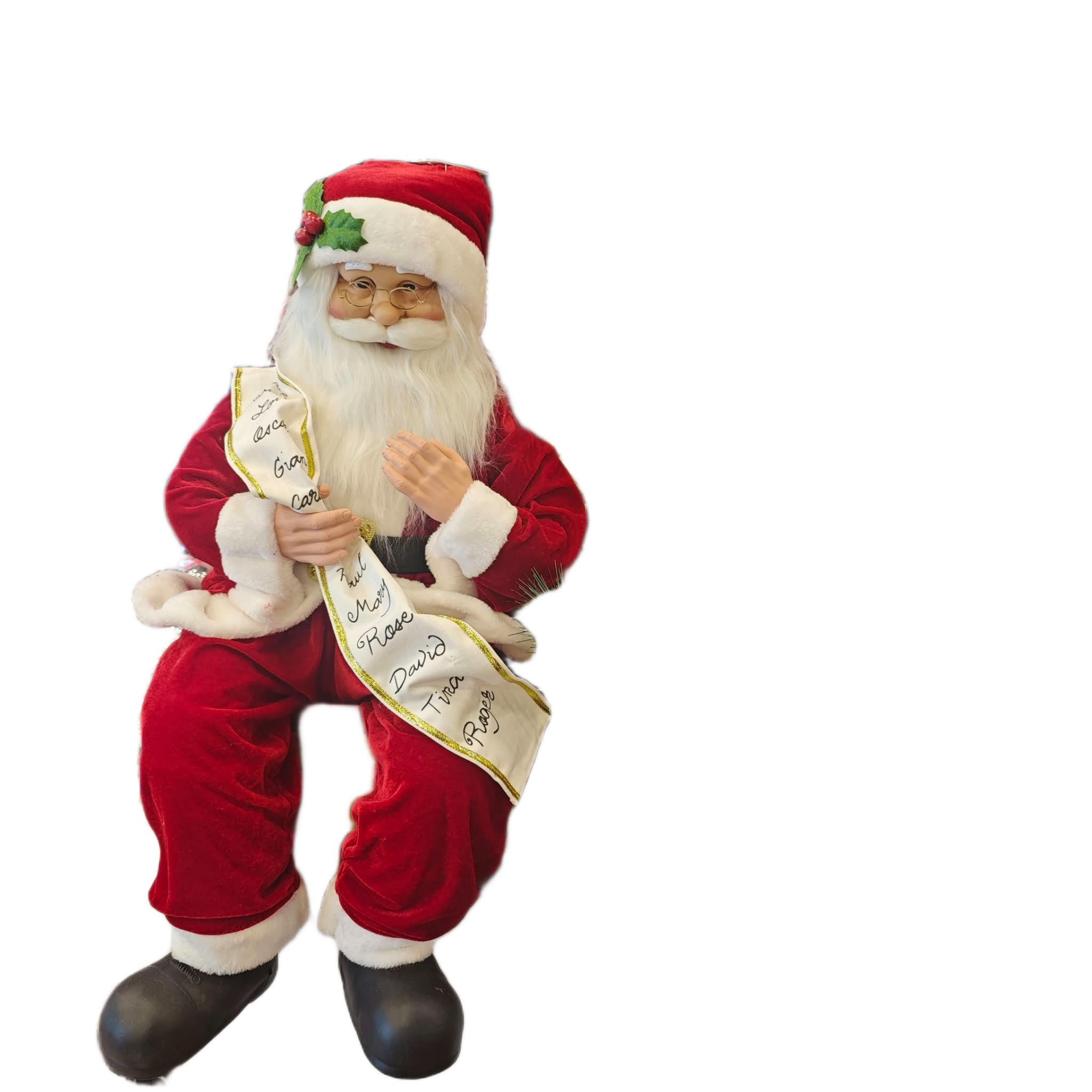 NOEL BABA HEDİYE SANDIKLI 70CM