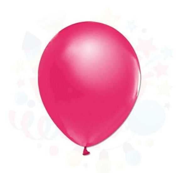 BALON METALİK FUŞYA 100'LÜ