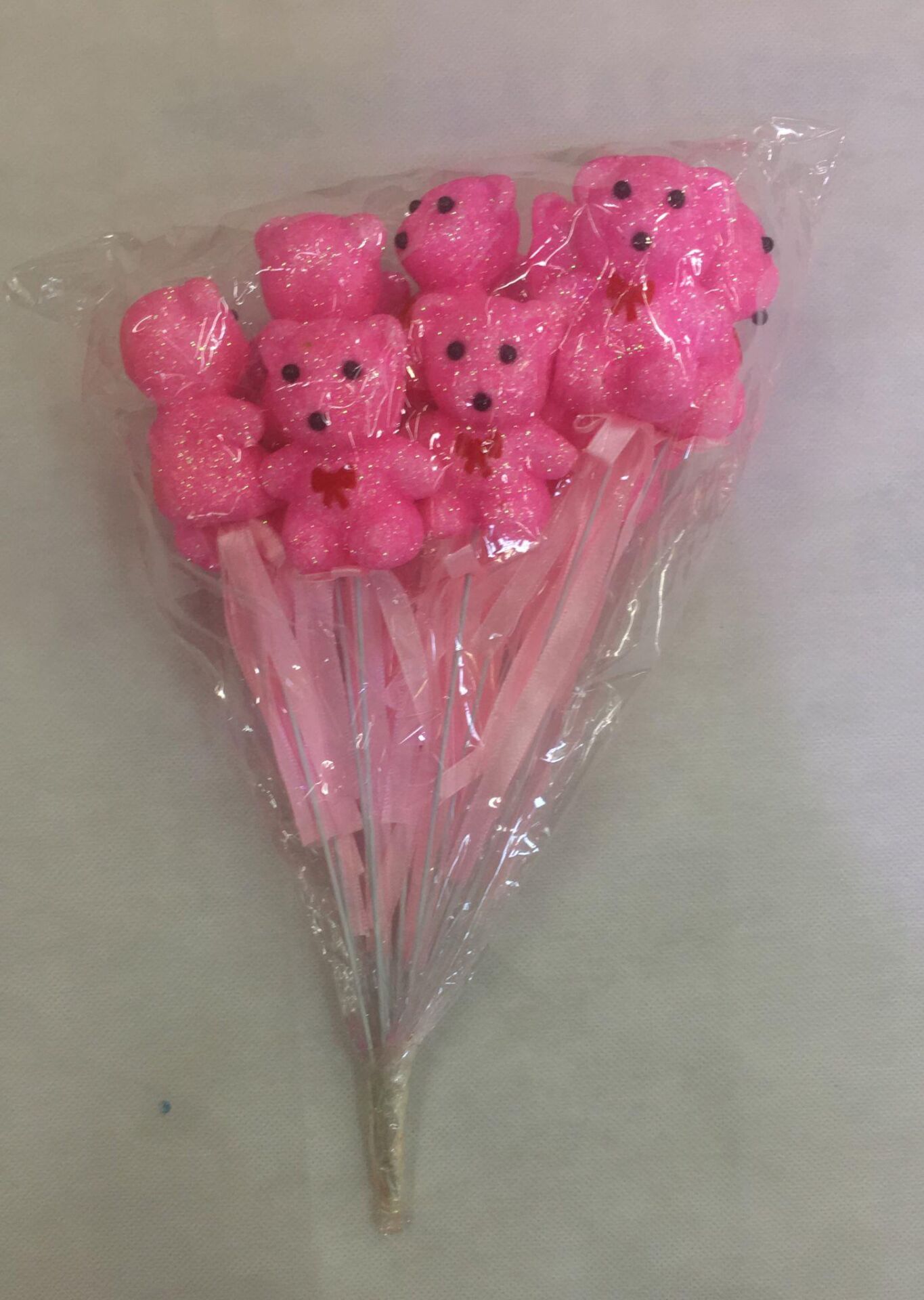 ÇUBUKLU STRAFOR AYICIK 10 LU PEMBE