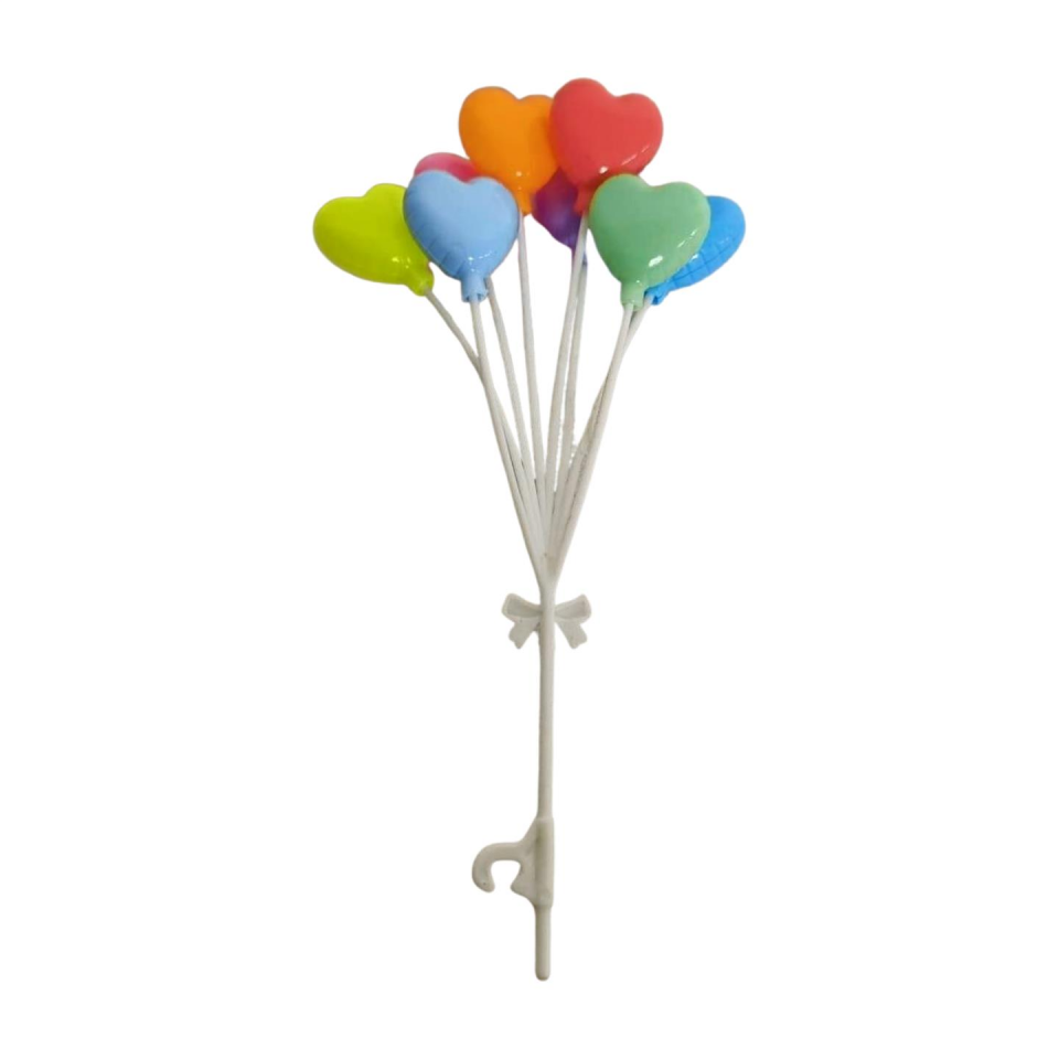 ÇUBUK TERARYUM KALP 8 Lİ DEMET