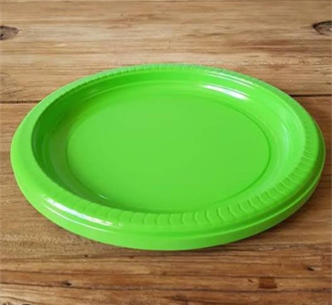 TABAK PLASTİK YEŞİL 20 Lİ