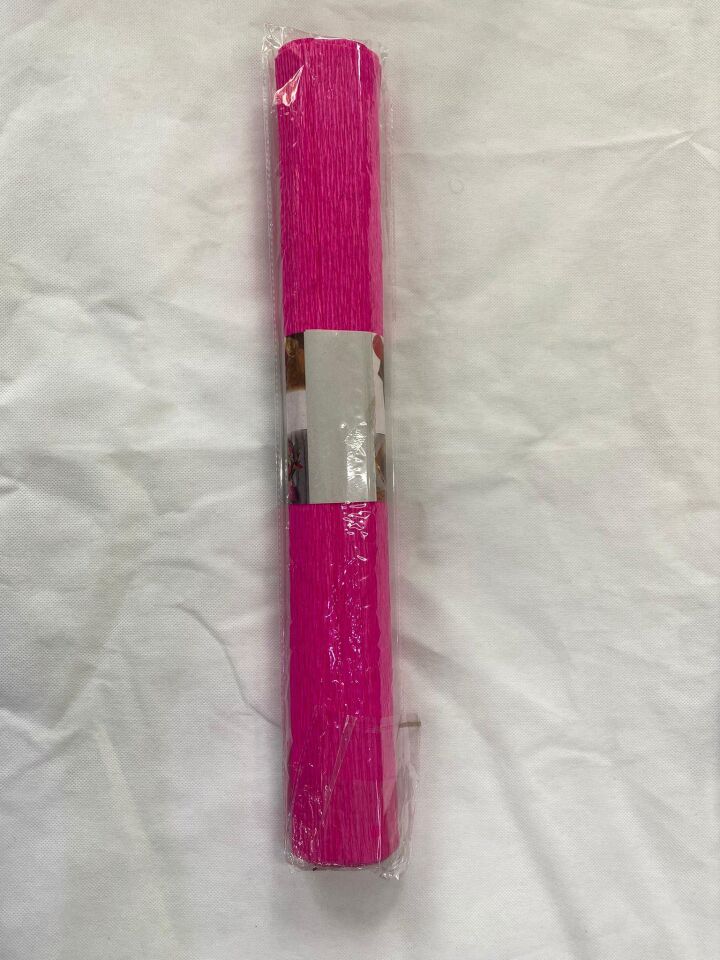 KRAPON KAĞIDI  İTHAL 50CM*2.5M. FUŞYA