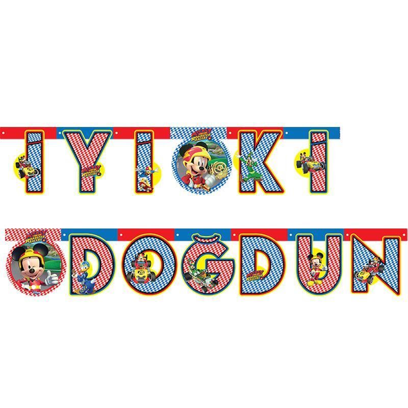 OYNAR KARTON İYİKİ DOĞDUN YAZI LİSANSLI MICKEYROAD