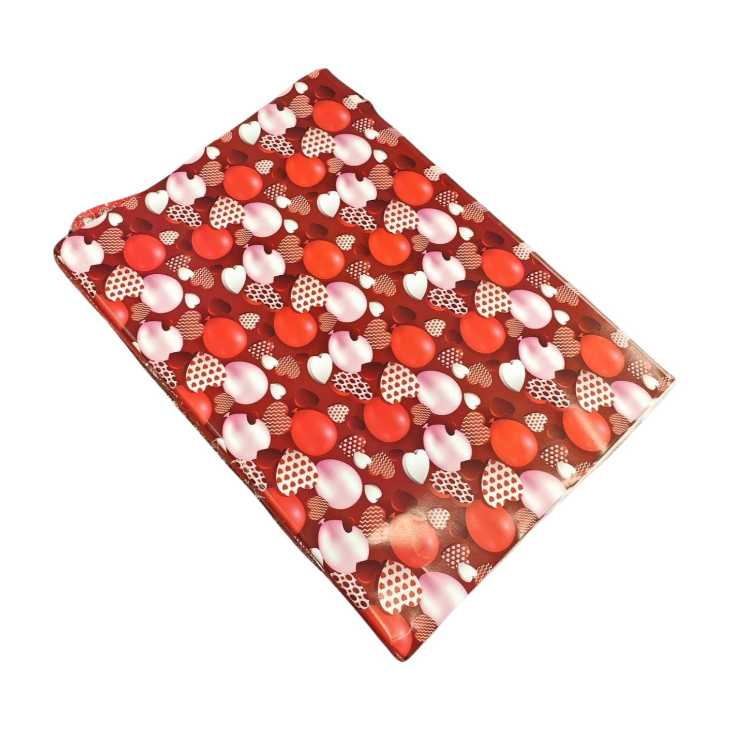 KUŞE KAĞIT 70*100 KALP BASKILI 50 Lİ