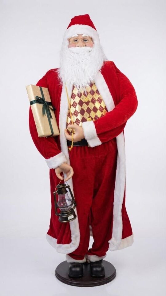 NOEL BABA ÇANLI HAREKETLİ MÜZİKLİ  2 MT