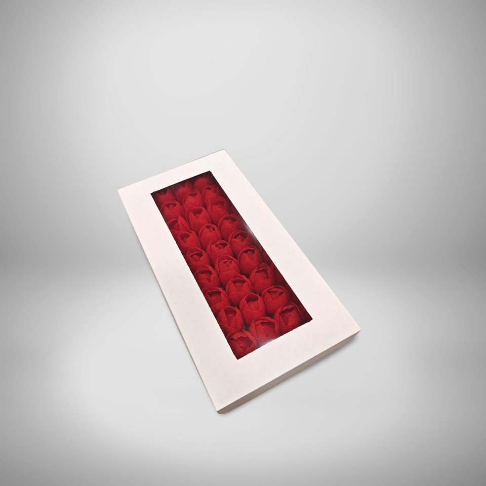 SABUN LALE 50 Lİ KIRMIZI
