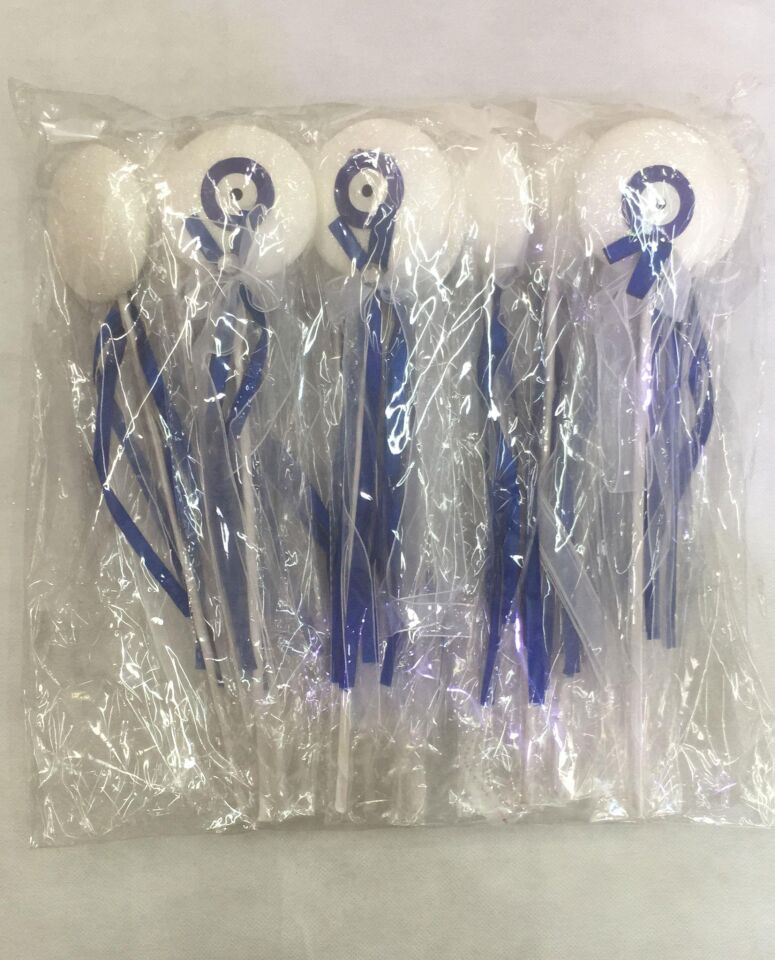 ÇUBUKLU STRAFOR NAZARLIK 12 Lİ 4 RENK