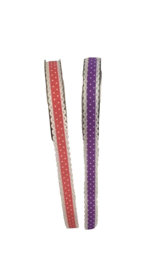 KURDELA YAPIŞKANLI İTHAL PUANTİYELİ 1.5cm