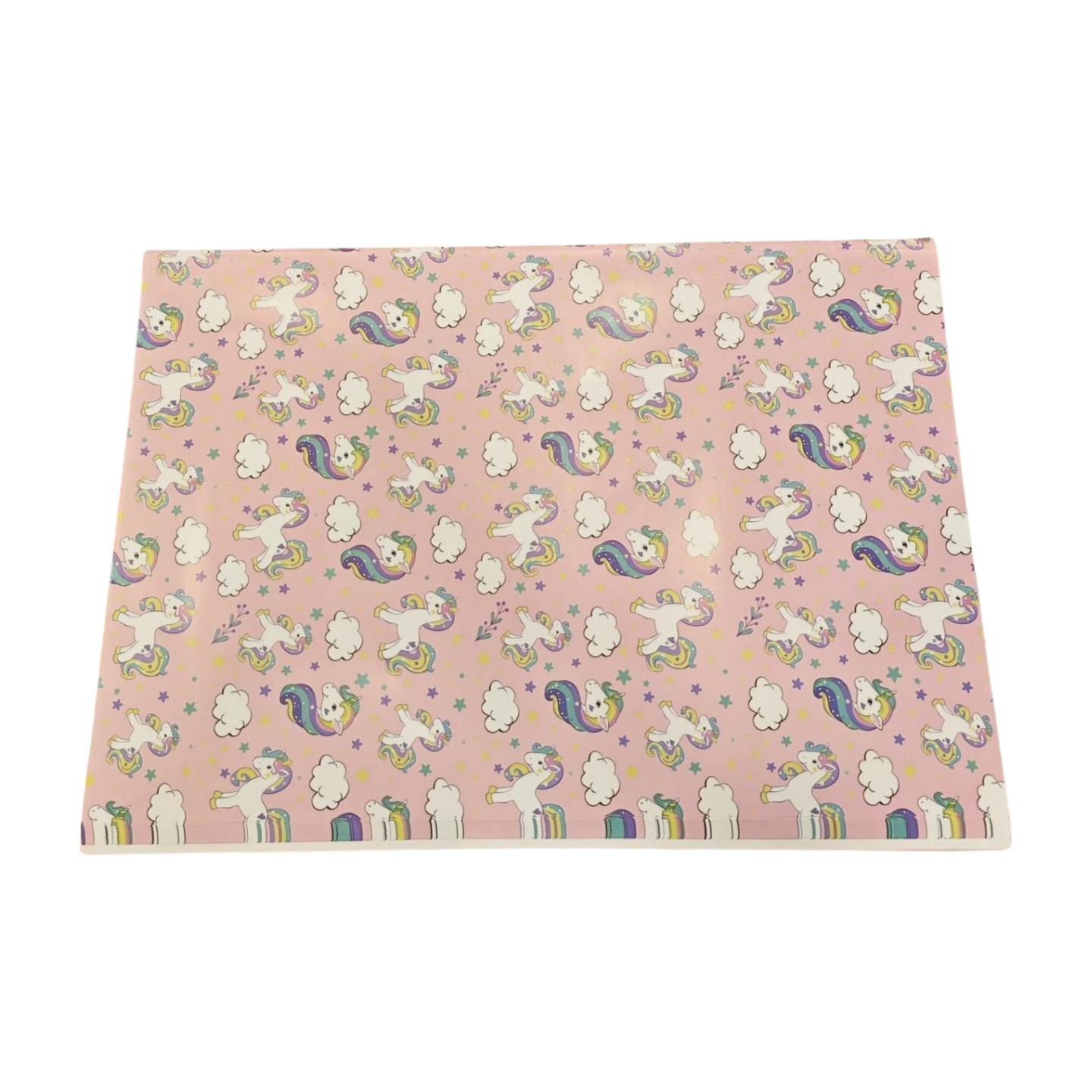 KUŞE KAĞIT 70*100 UNICORN BASKILI 50 Lİ