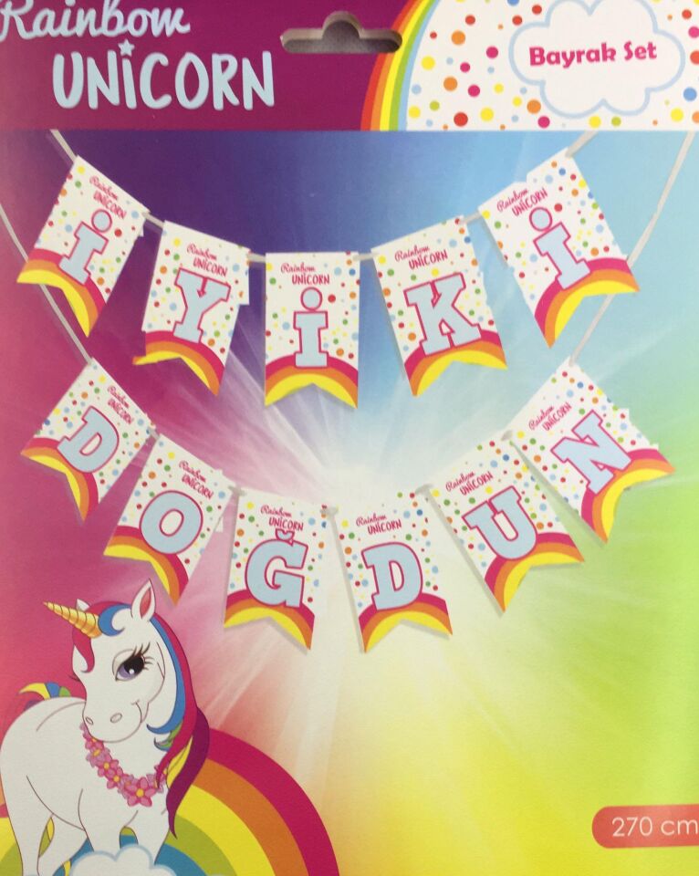 OYNAR YAZI UNICORN RAINBOW