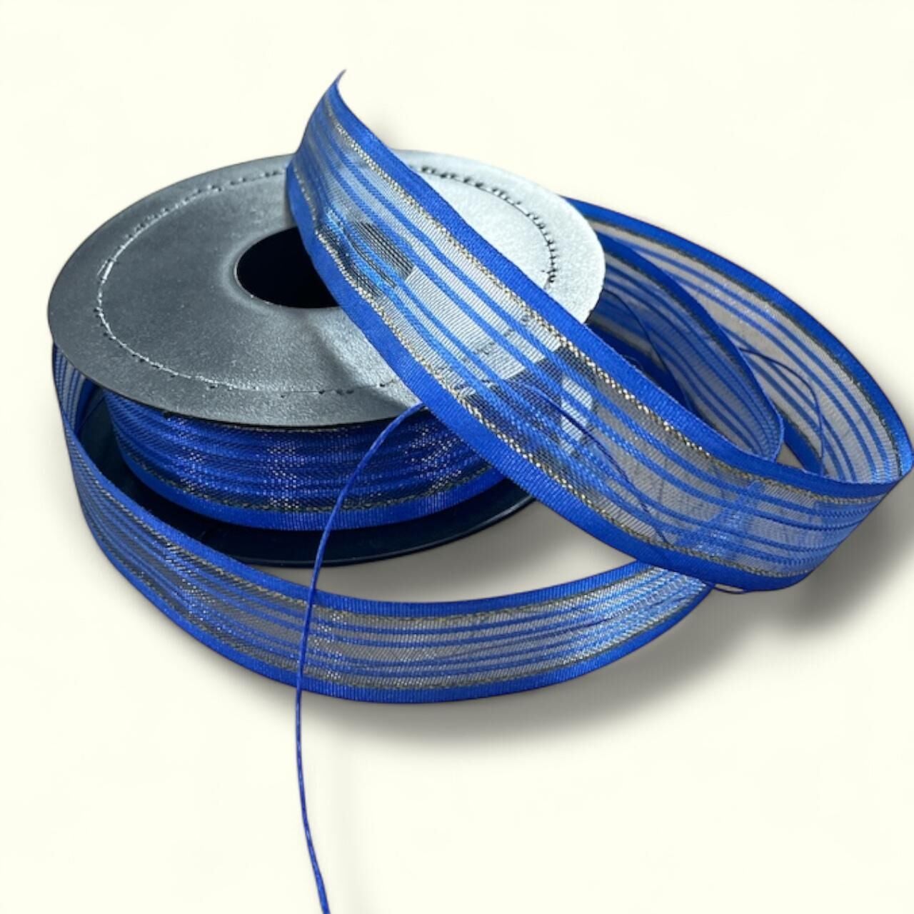 GÜLBANT 2,50cm.20mt.SAKS MAVİSİ