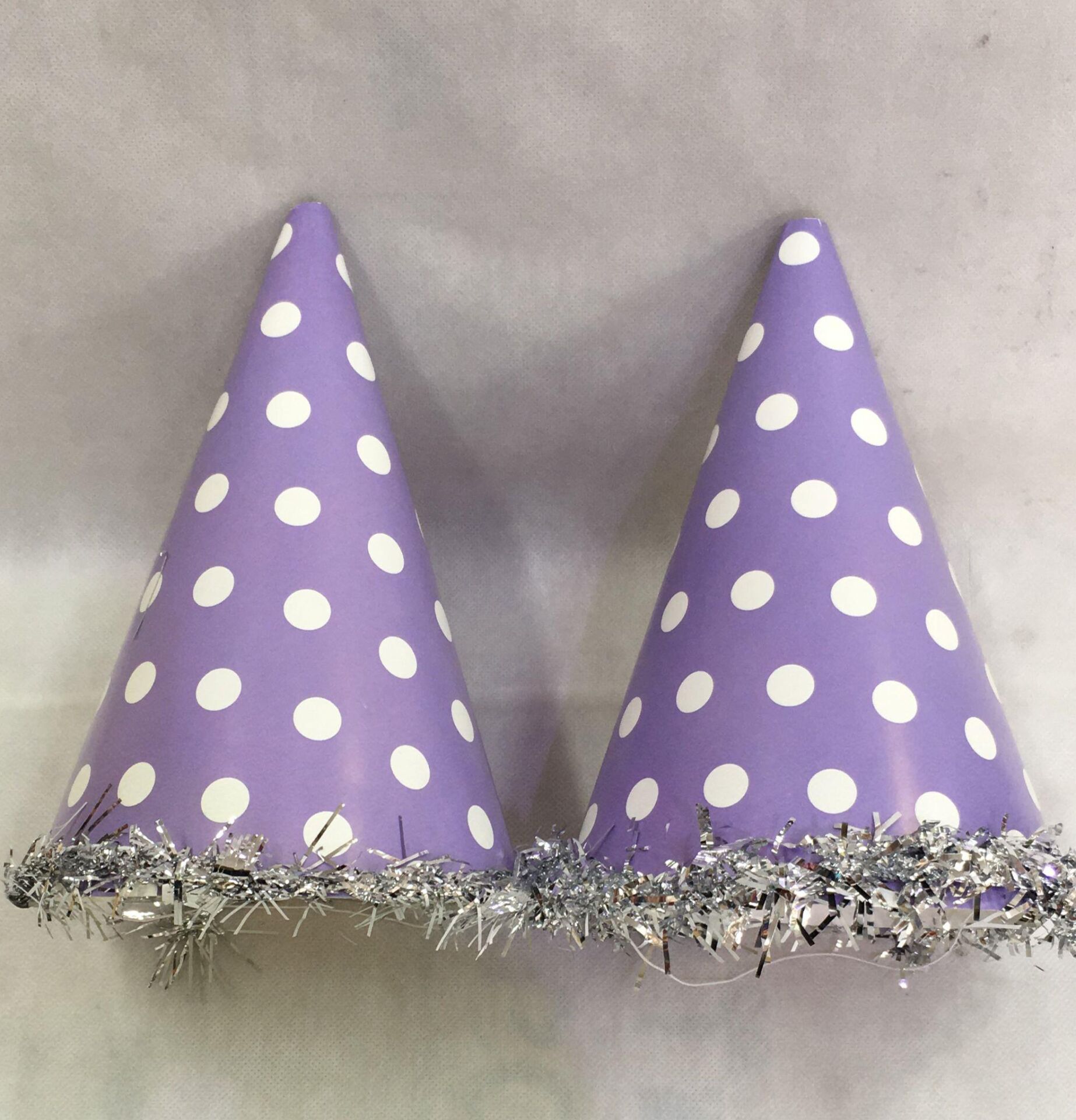 ŞAPKA KARTON TEMALI 10 LU MOR PUANTİYELİ