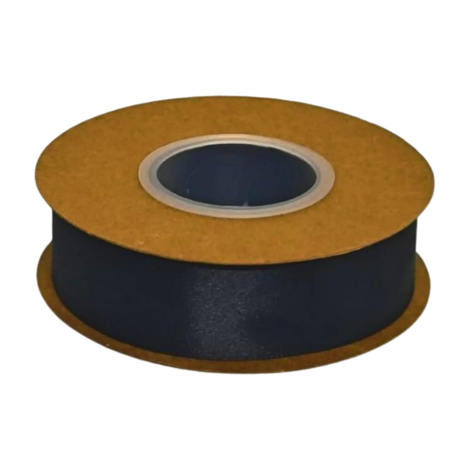 KURDELE SATEN SİYAH 2,5 CM 22 MT