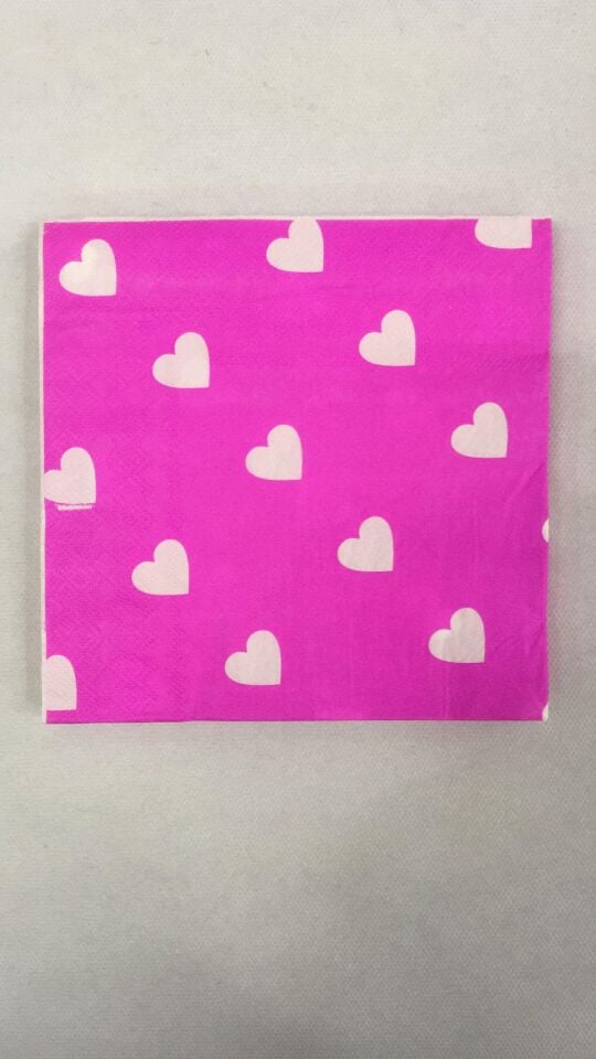 PEÇETE KALPLİ 20 Lİ PEMBE