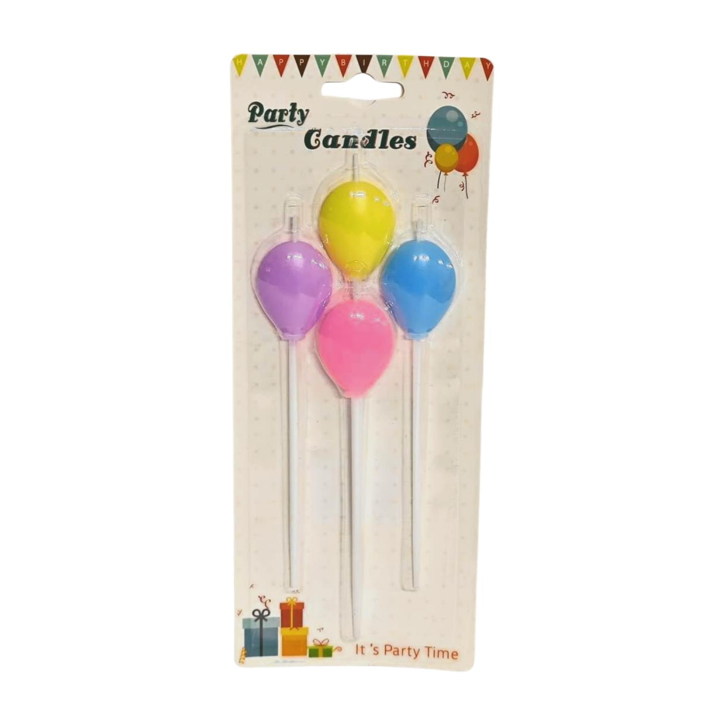 MUM BALON ÇUBUKLU MAKARON KARIŞIK 4 LÜ