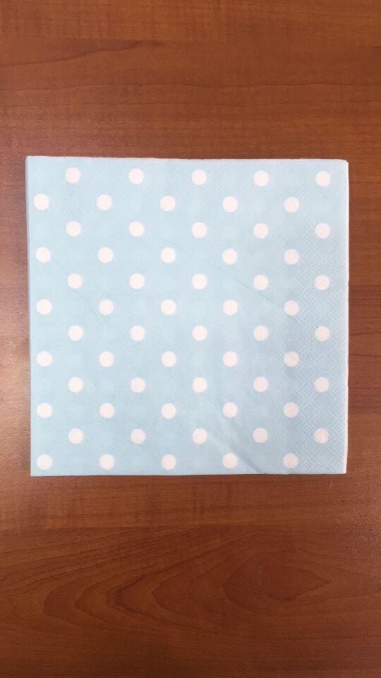 PEÇETE PUANTİYELİ 20 Lİ  AÇIK MAVİ