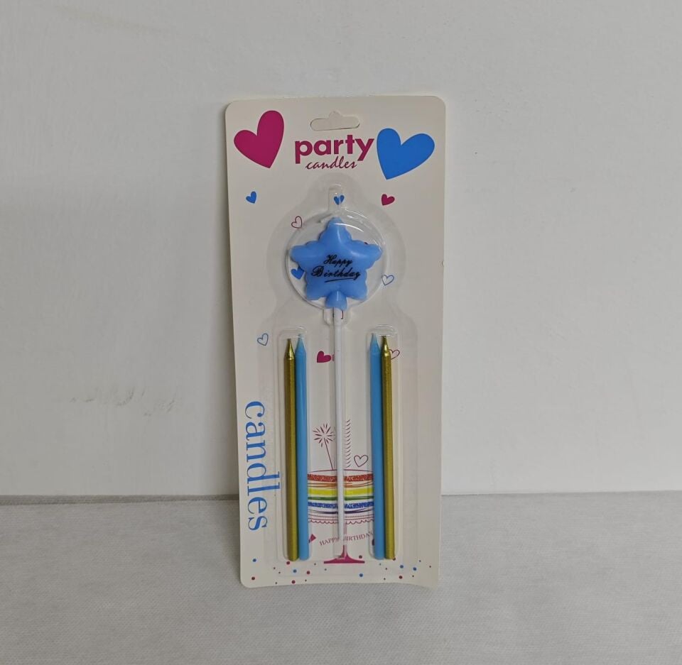 MUM 4+1 YILDIZLI SET MUM MAVİ