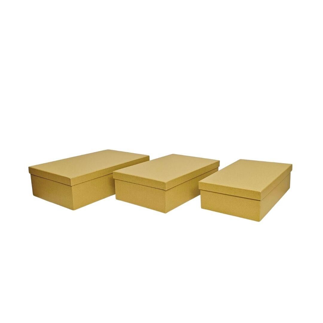 KUTU DİKDÖRTGEN 3 LÜ 41*27*12 KRAFT