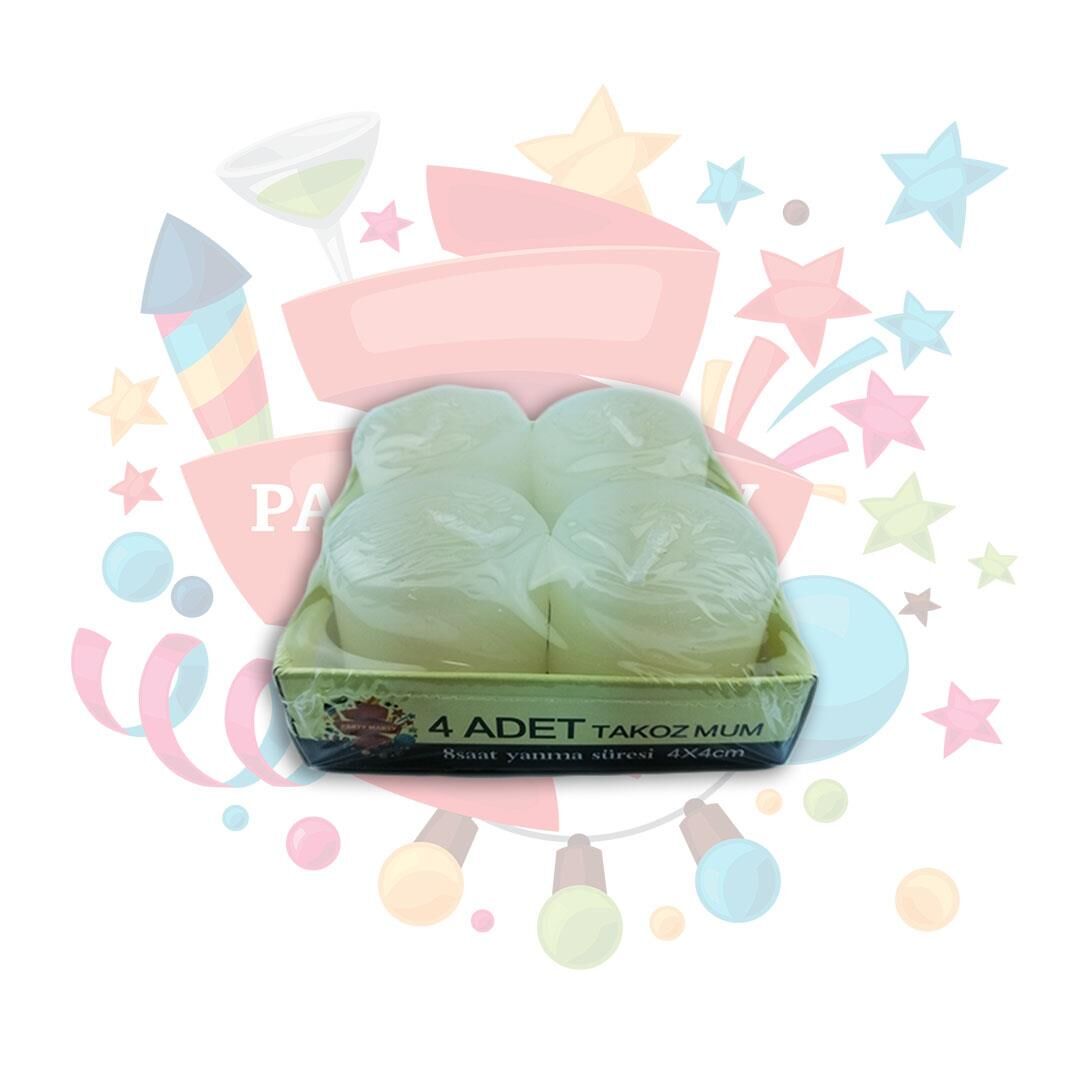 MUM TAKOZ 4*4cm 4 LÜ KREM