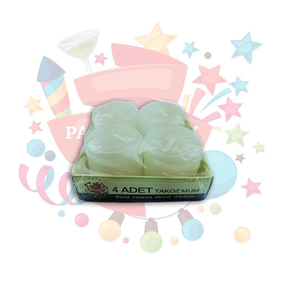 MUM TAKOZ 4*4cm 4 LÜ KREM