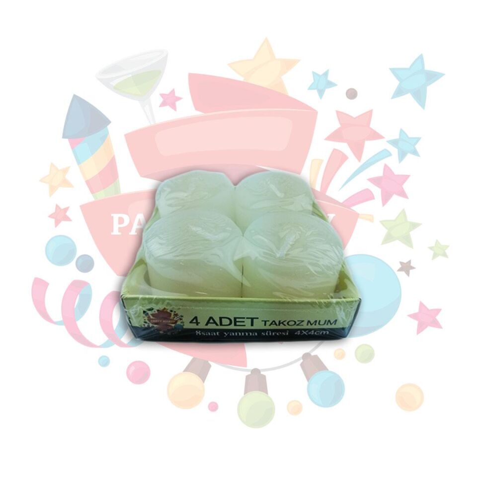 MUM TAKOZ 4*4cm 4 LÜ KREM