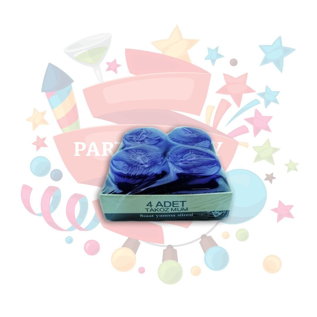 MUM TAKOZ 4*4cm 4 LÜ MOR