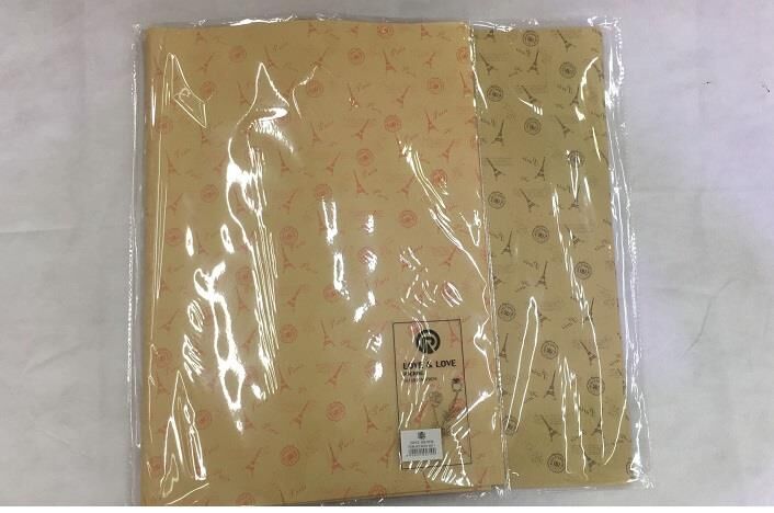 BUKETLİK KRAFT KAĞIT 50*70 PARİS BASKILI  20 Lİ PK