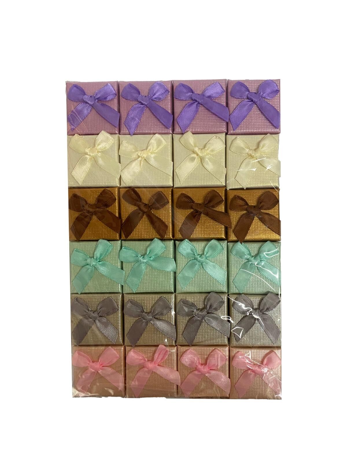 KUTU TEKLİ ÇEYREK KUTUSU 4*4*2,5 24 LÜ