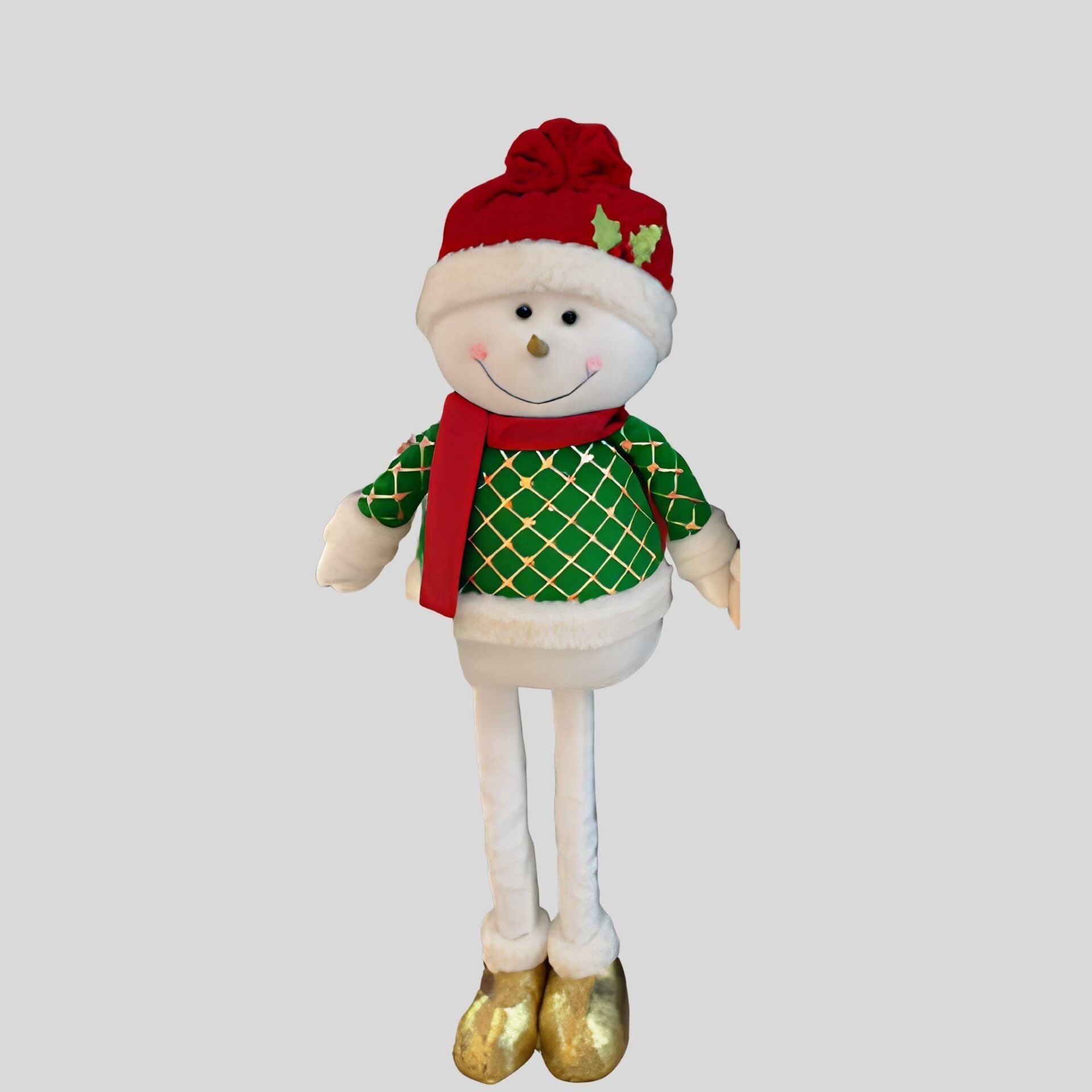 PELUŞ YILBAŞI KARDAN ADAM 105CM