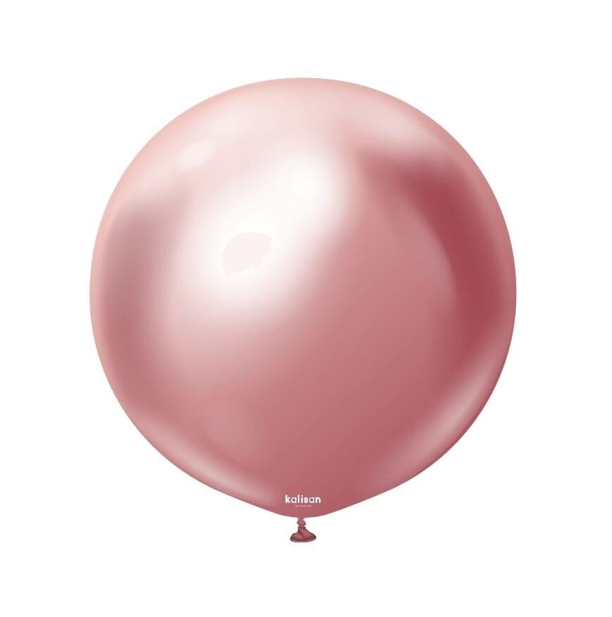 BALON 24'' KROM(MİRROR) PİNK  2 Lİ KALİSAN