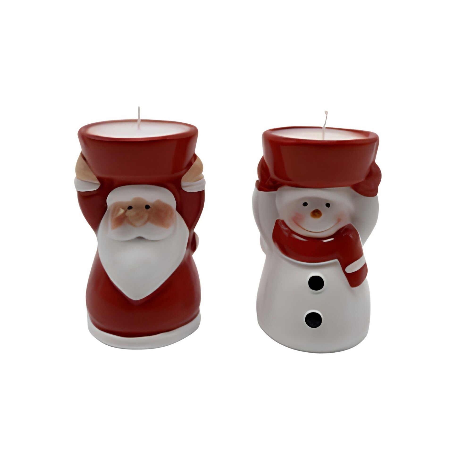 MUM YILBAŞI ELİNDE  NOEL BABA- KARDAN ADAM 2 Lİ