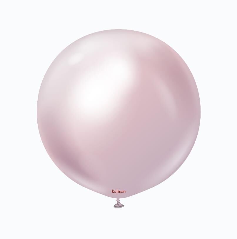 BALON 24'' KROM(MİRROR) PİNKGOLD  2 Lİ KALİSAN