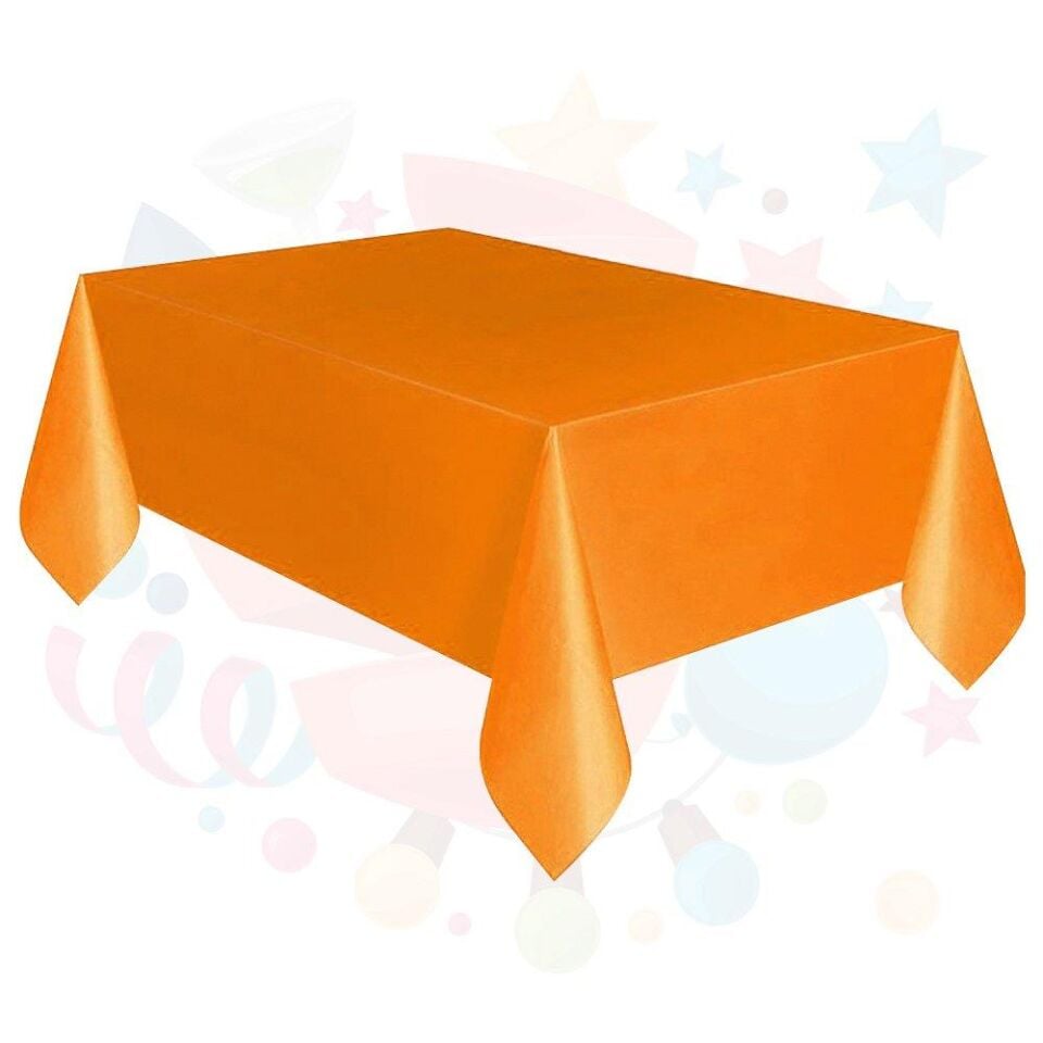 MASA ÖRTÜSÜ RENKLİ 137*274 NEDİ TURUNCU