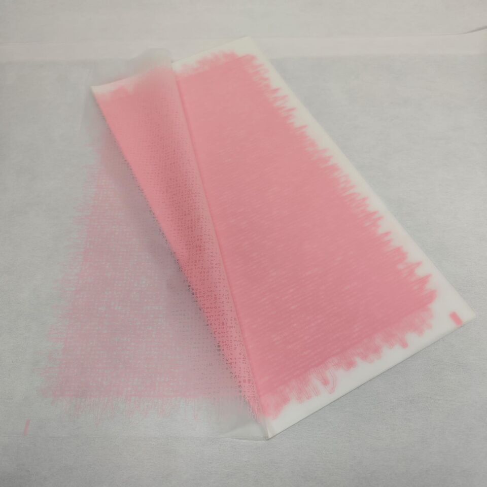 BUKETLİK PP PEMBE KENARI BUĞULU 58*58  20 Lİ
