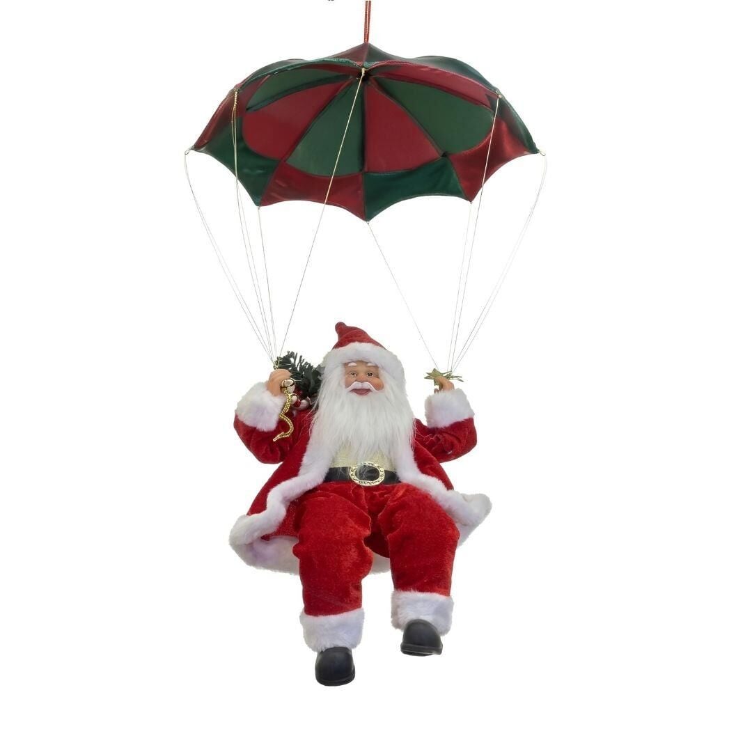 PELUŞ YILBAŞI PARAŞÜTLÜ NOEL BABA 110CM