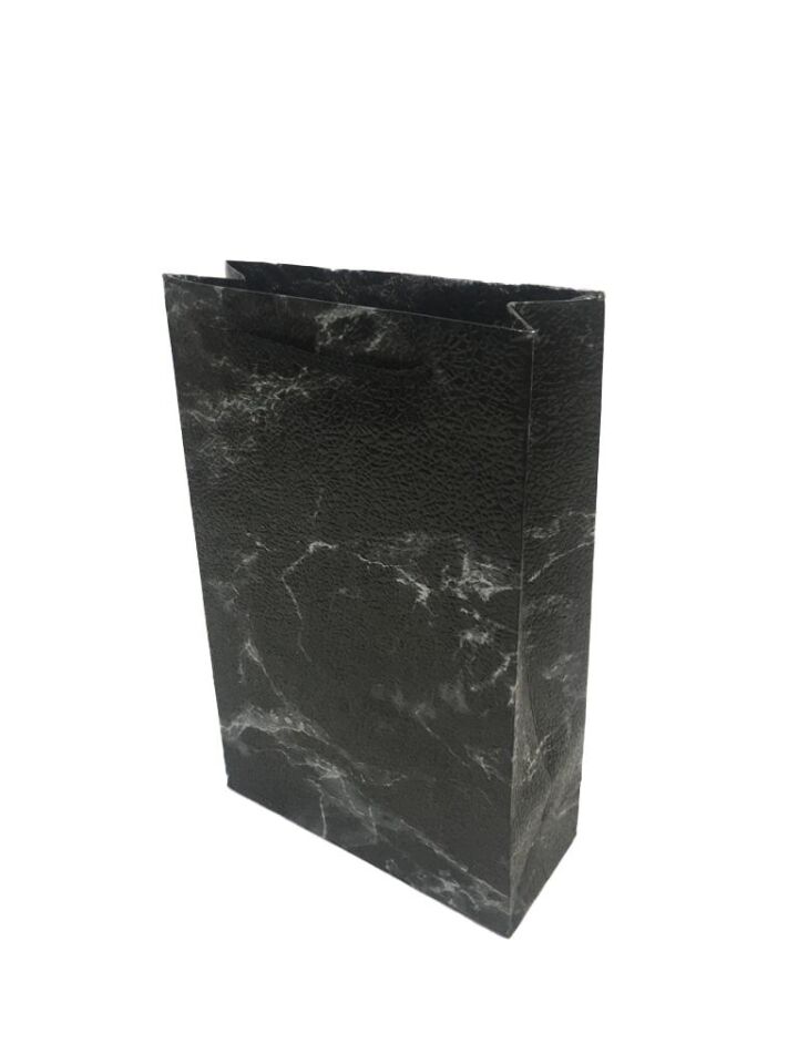 ÇANTA KARTON GOFRAJLI  17*26 MERMER DESEN 12 Lİ