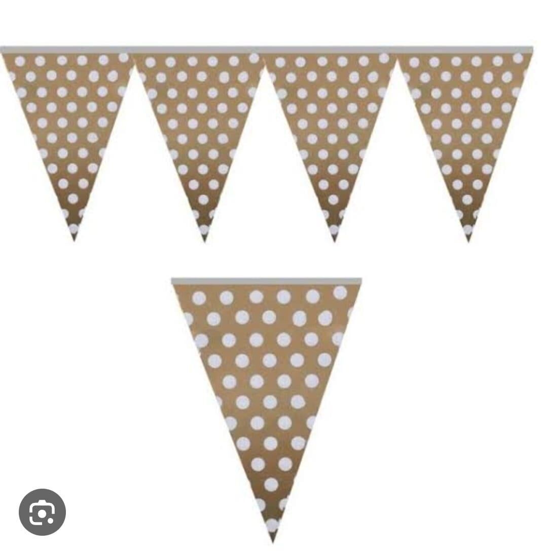 FLAMA ÜÇGEN TEMALI PUANTİYELİ ALTIN