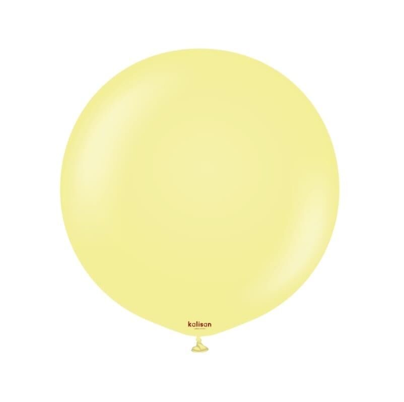 BALON 24'' MAKARON YELLOW  2 Lİ KALİSAN