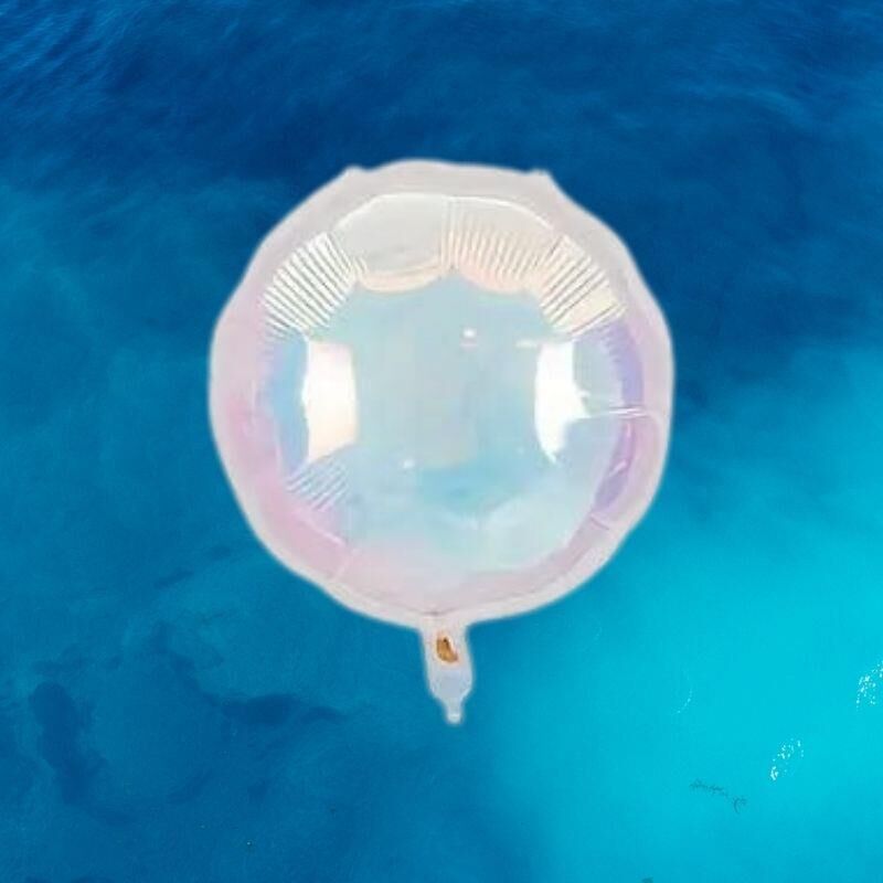 FOLYO BALON 18'' YUVARLAK SEDEF ŞEFFAF 25Lİ PAKET