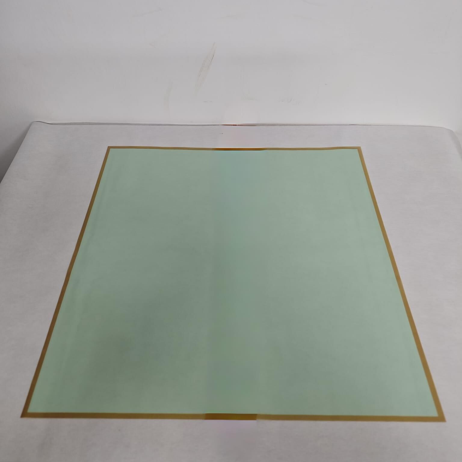 BUKETLİK PP ALTIN KENARLI SU YEŞİLİ  58*58 20 Lİ