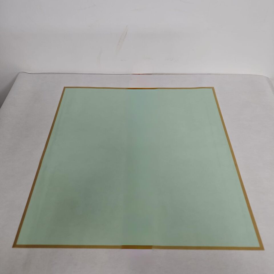 BUKETLİK PP ALTIN KENARLI SU YEŞİLİ  58*58 20 Lİ