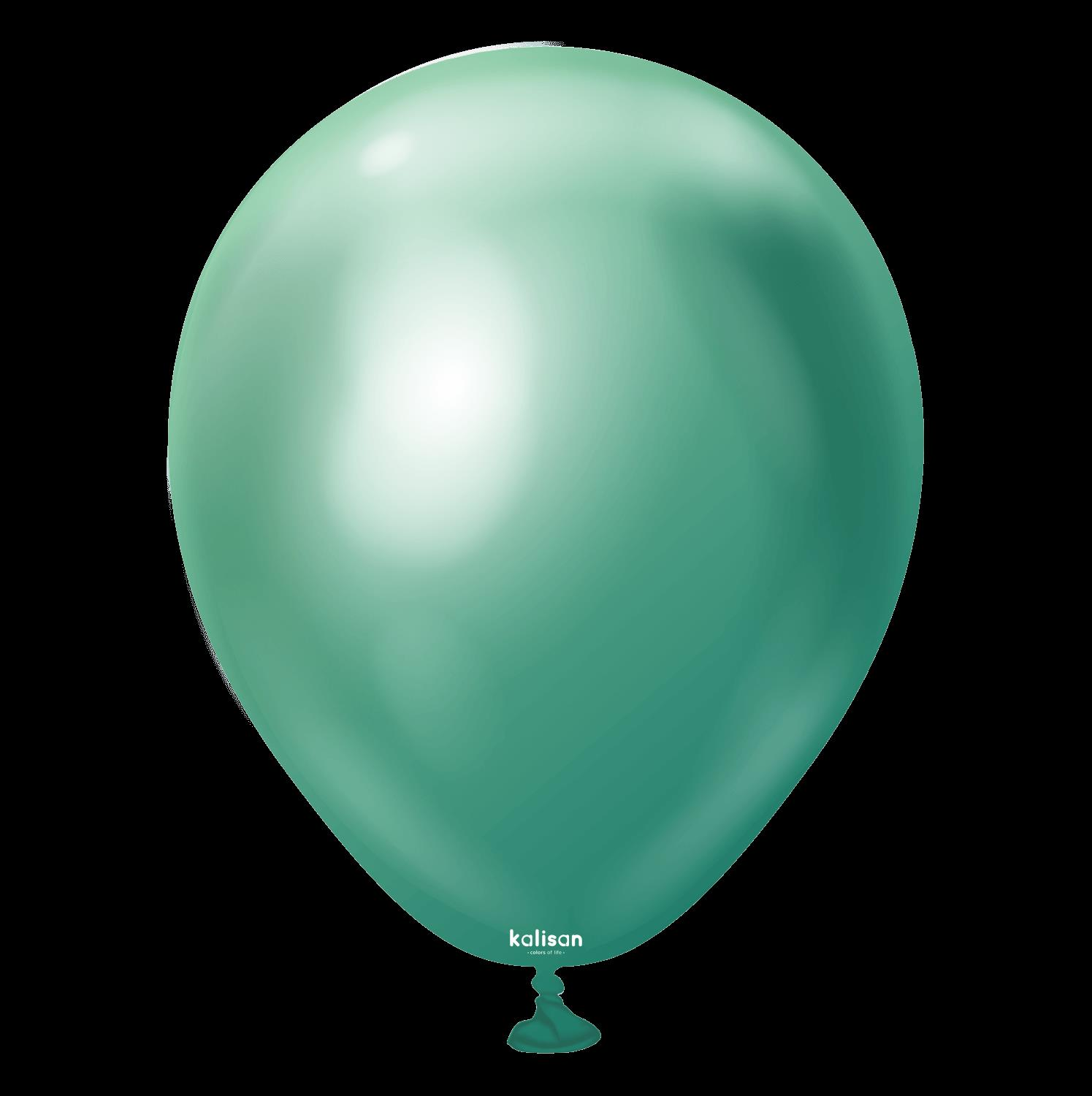 BALON 5'' KROM(MİRROR) GREEN 100 LÜ KALİSAN