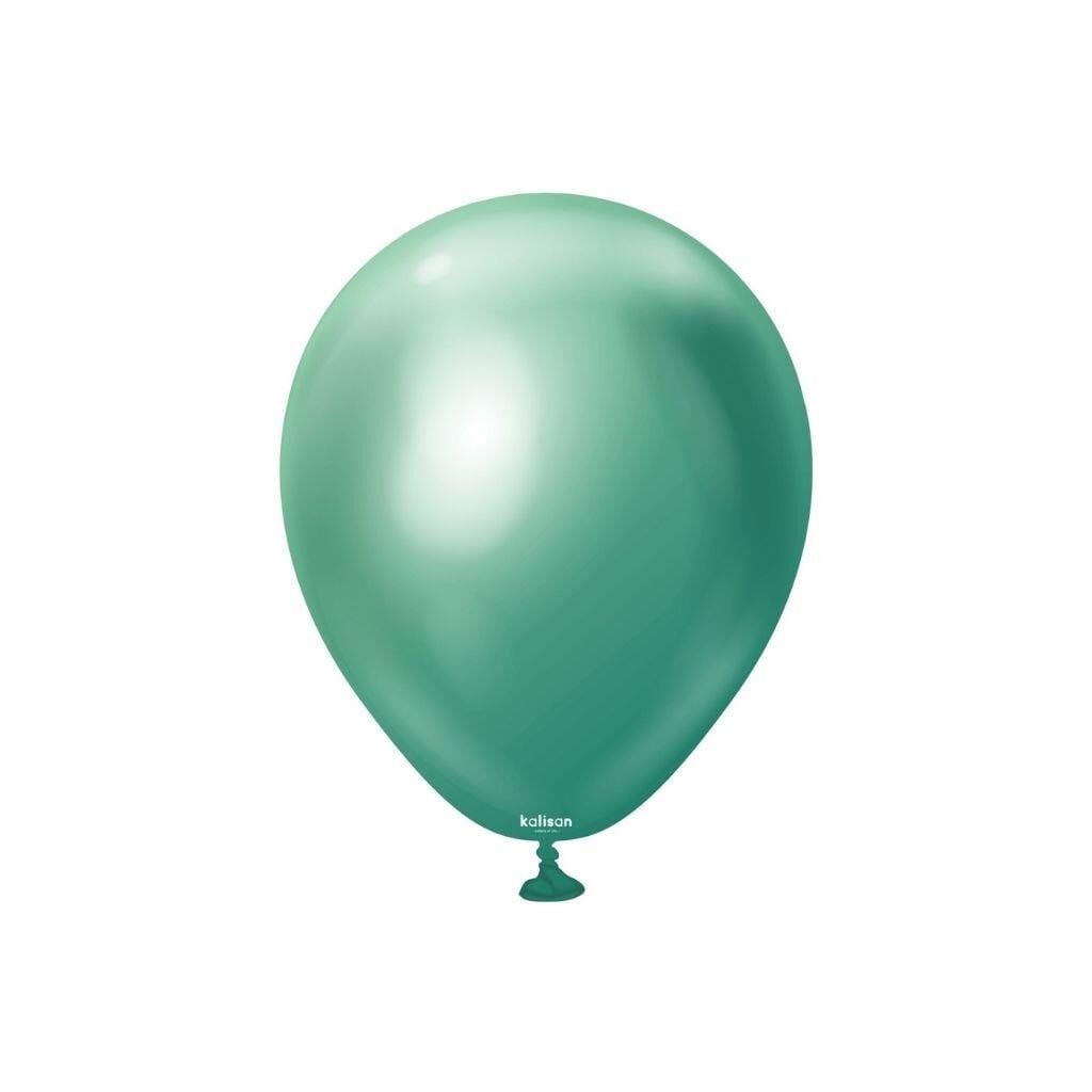 BALON 5'' KROM(MİRROR) GREEN 100 LÜ KALİSAN