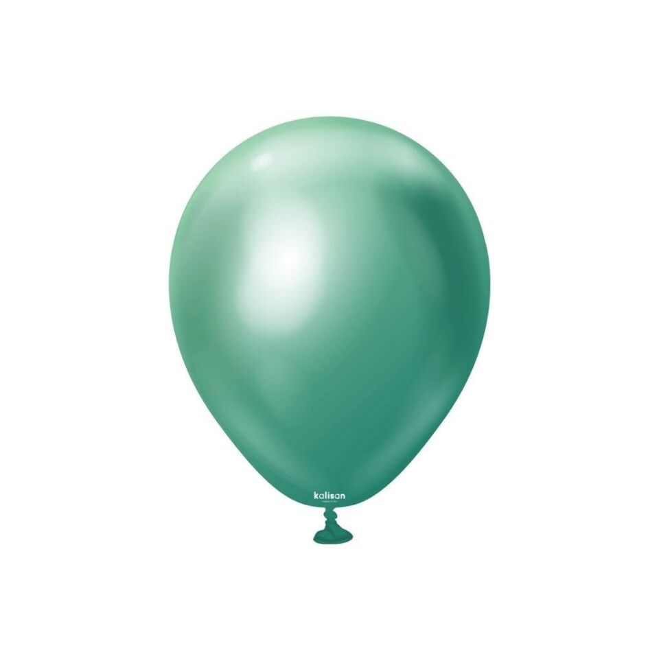 BALON 5'' KROM(MİRROR) GREEN 100 LÜ KALİSAN