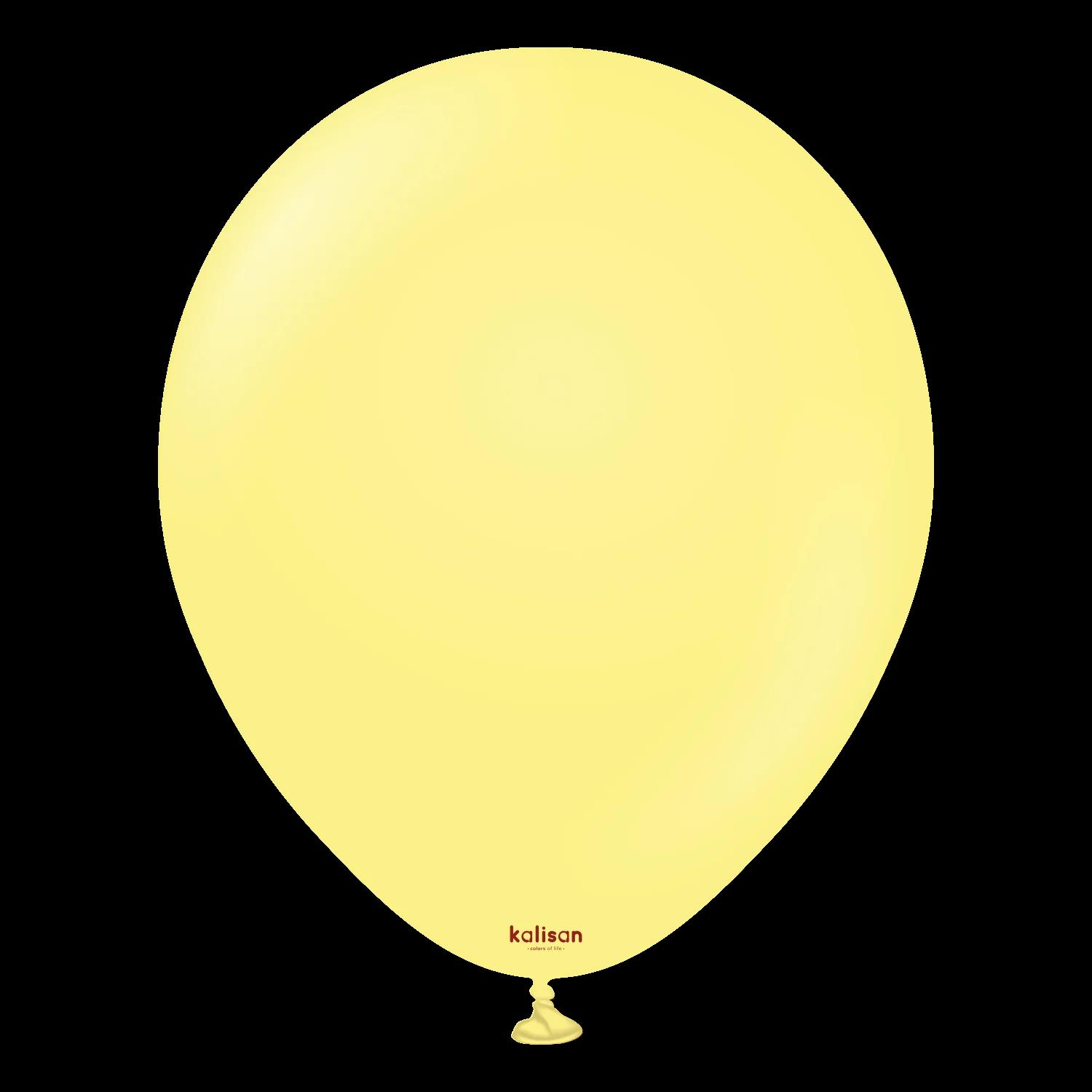 BALON 18'' MAKARON YELLOW  25 Lİ  KALİSAN